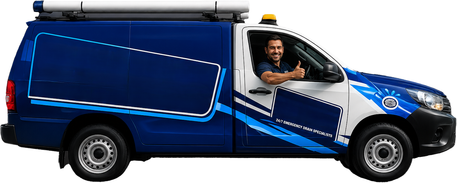 Alexandria Blocked Drains service van