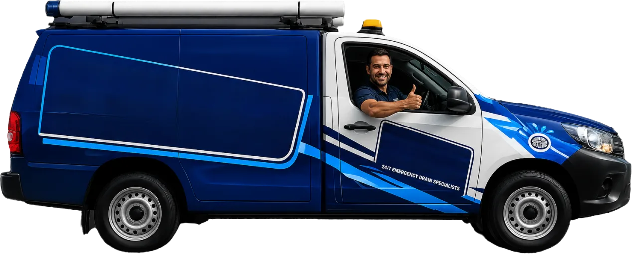 Service van on its way to a Alexandria job
